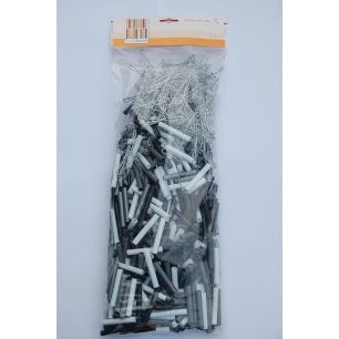 Extensionset Tubes White - silver - antracite - black