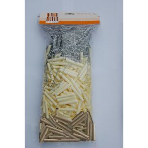 Extensionset Tubes Creme - taupe