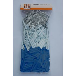 Extensionset Tubes White - red - blue