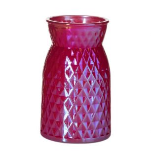 Vase Lucy luster pink H19 D11