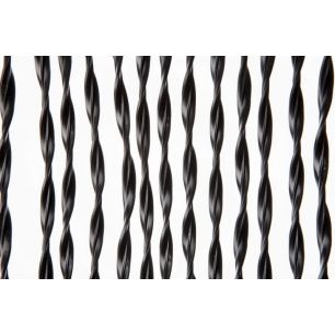 Paris Rideau anti-mouches noir 90x210cm 