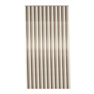 Aruba Rideau anti-mouches brun sable blanc 90x200cm 