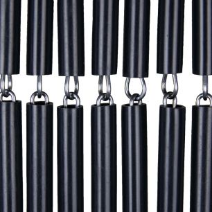 Doorcurtain Havana Dark Grey 100 cm x 230 cm