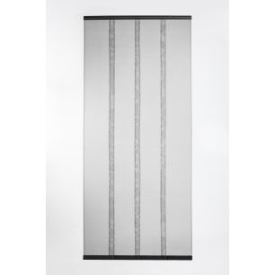 Screen Mesh Rideau anti-mouches noir 100x230cm 