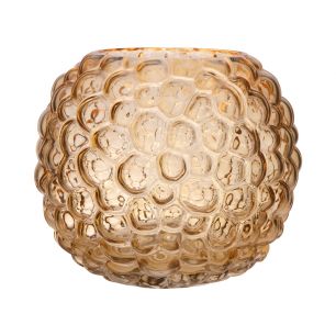 Dilana Bubble Vase amber h17 d20,5 