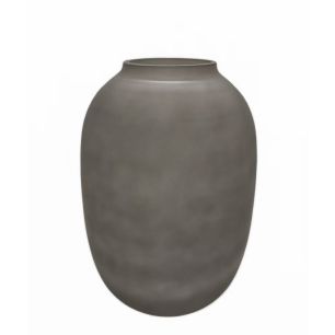 Vase Ethan taupe h30 d18,5 cc