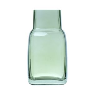 Eleni Kubische Vase grün h17,5 d9,5 
