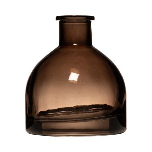 Visby Bottle Vase taupe h9 d8 