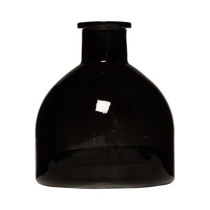 Visby Bottle Vase grey h9 d8 