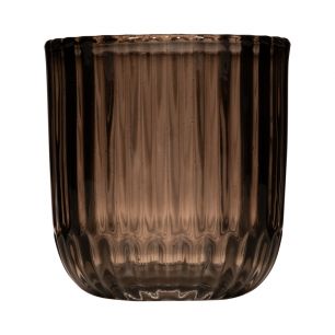 Osby Tealightholder beige h8 d7,5 