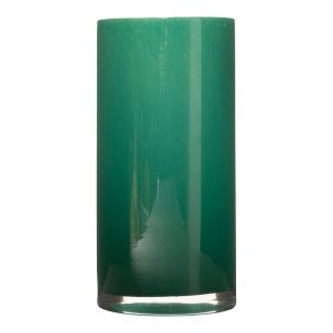 Cylindre Fjord solid vert h25 d12cm