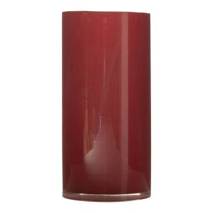 Cylindre Fjord solid rose h25 d12cm