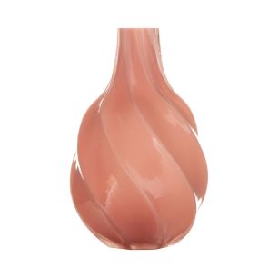 Vase Lumen solid rose h25 d15cm