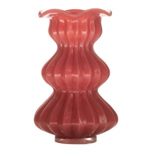 Vase Arteo solid rose h28 d18cm