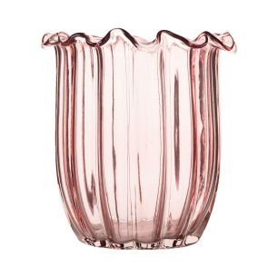 Vaas Lotus roze h20 d19cm