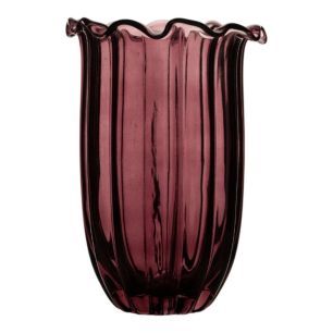 Vaas Lotus paars h25 d16,5cm