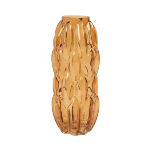 Vase Nomi bernsteinfarben h29,5 d13cm (cc)