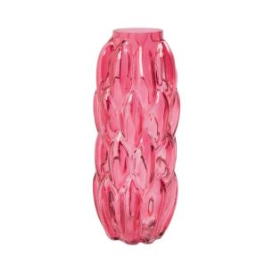 Vase Nomi rosa H 29,5 D 13 cm (cc)