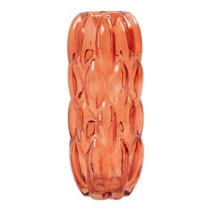 Vase Nomi orange H 33 D 15 cm (cc)