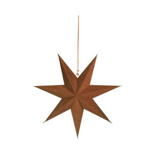 Paper Scroll Star Decorative paper ornament brons 45cm