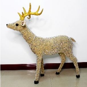 Dear Animated Deer gold H85 D80x27