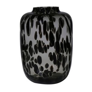 Tiger Big Vaas grijs zwart h35 d24 (cc)