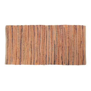 Recycelter Teppich Mehrschichtiger rosa 60 x 120 cm