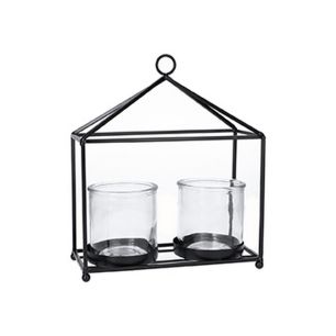 Theelichthouder Boles1 Rectangular zwart