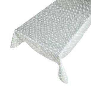 Male Pvc Tablecloth grey 140cmx20mtr 