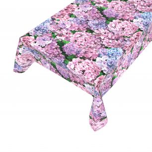 Rododendro Pvc Tablecloth multi 140cmx20mtr 