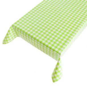 Vito Block Pvc Tablecloth lime 140cmx20mtr 