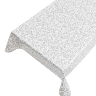 Heritage Toile cirée argent 140cmx20mtr 