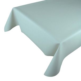 Soft Touch Tablecloth Herringbone mint green 137 cm x 20 mtr