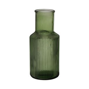 Jason Bottle Vase green h22 d10 (no ean)