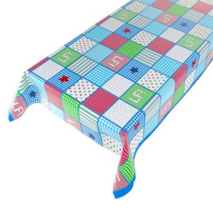 Lief Patchwork Tafelzeil multi 140cmx20mtr 