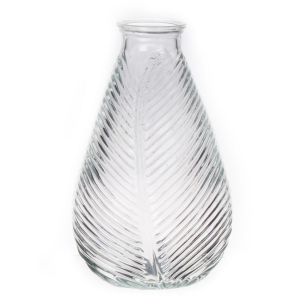 Vaas Flora Leaf Finish Transparant Large