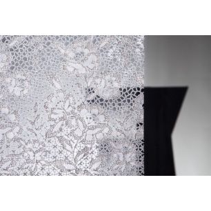 Lace Statische raamfolie Grosse Rolle Transparent 30cmx20mtr