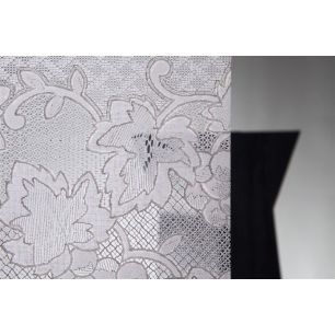 Lace Statische raamfolie Grosse Rolle Transparent 40cmx20mtr