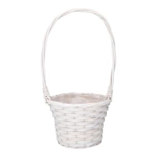 H.basket Patrick2 d25xh48 white