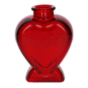 Fles Lovely Transparant rood Small