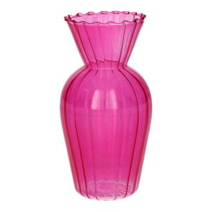 Bottle Swirl Taper Fuchsia