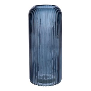 Vase Nora Transparent Denim Blue Small
