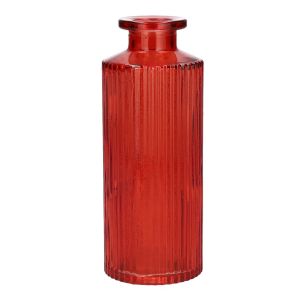 Fles Caro16 Transparant cherry rood