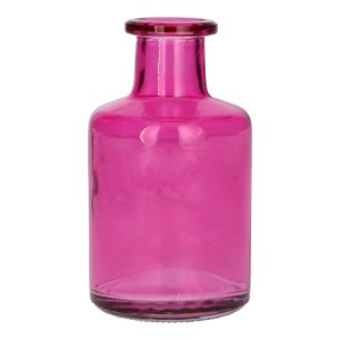 Fles Caro9 Transparant fuchsia