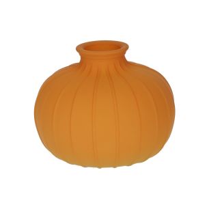 Fles Carmen Matt Finish rond mango geel