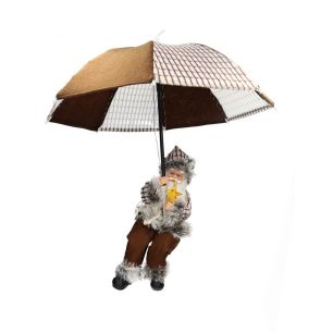 Decorative Item Santabrella6 Brown Large