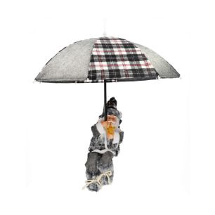 Decorative Item Santabrella7 Grey Large