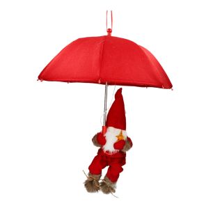 Decorative Item Gnombrella5 Red Large
