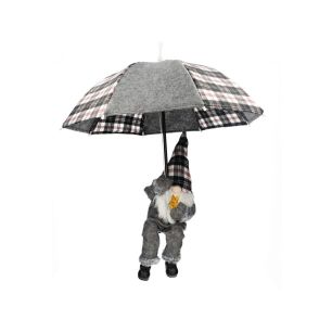 Decorative Item Gnombrella7 Grey Large