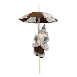 Decorative Item Santabrella6 Brown Small